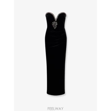 [A8] 셀프포트레이트 AW26161XB 원피스 드레스 여성 AW26161XB-BLACK