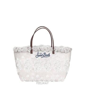 | Other Brand | 26SS ����Ʈ�ٽ� Embroidered canvas ��ġ ��Ʈ �� with ���� handles CBF00026SS ����Ʈ�ٽ� Embroidered canvas ��ġ ��Ʈ �� with 