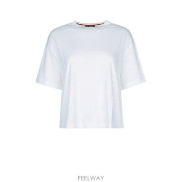 로로 피아나 GARGANO 박시 티셔츠 DUBLON FAM8654  B0442010781