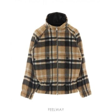 | Other Brand | 26FW Pinko Checkered ���� with High Collar 107523A3FWIC9 TP58026FW Pinko Checkered ���� with High Collar 107523A3FWI