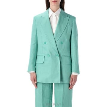 Max Mara 26SS �������� �������� Olimpia Chevron linen double breasted �������� 2626SS �������� �������� Olimpia Chevron linen double br