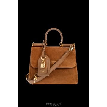 Dolce&Gabbana 26FW ��ü�ذ��ٳ� ���� My Sicily �� in Camel Split ���� BB7781BO9038Y1226FW ��ü�ذ��ٳ� ���� My Sicily �� in Camel Split ��