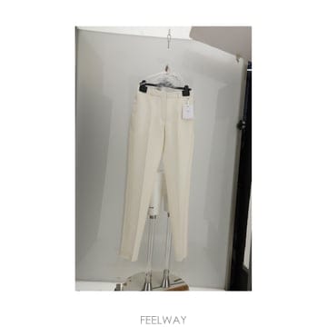 디올 트라우저 팬츠 화이트