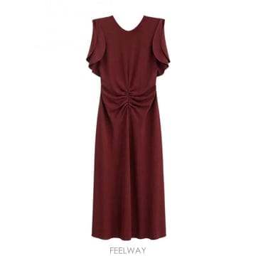 Victoria Beckham 26FW ���丮�ƺ��� ���� �巹�� 1226WDR005227ABURGUNDY TP57943367526FW ���丮�ƺ��� ���� �巹�� 1226WDR005227ABURGUNDY T