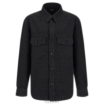 Balmain 26FW Balmain Monogram pattern �������� HH1HC160DG40ELR TP580536326FW Balmain Monogram pattern �������� HH1HC160DG40ELR