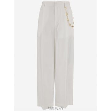 | Other Brand | 26SS DARKPARK DANIELLE CHAIN ADORNED WIDELEG TROUSER WTR49SF26SS DARKPARK DANIELLE CHAIN ADORNED WIDELEG TROUSER W