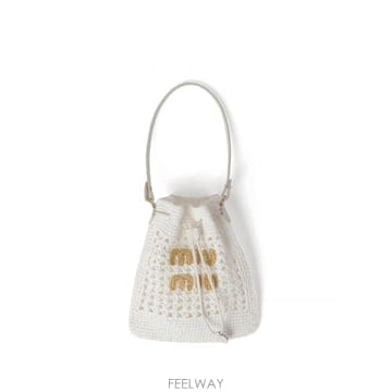 Miu Miu �̿�̿� CONTENITORI CROCHET RETE 5ND0162DO1F0965 TP578972449�̿�̿� CONTENITORI CROCHET RETE 5ND0162DO1F0965 TP57