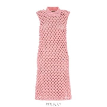 JIL SANDER 25SS ������ ��ũ crochet �巹�� J02CT0491J19157664 TP57337634725SS ������ ��ũ crochet �巹�� J02CT0491J19157664 TP5