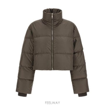 Rick Owens 26SS �������� Moncler   �������� Cyclopic Cropped �ٿ� ���� MU01F1A12M8126SS �������� Moncler   �������� Cyclopic Cropped �ٿ�
