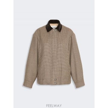 Max Mara 26FW �������� Giacca ���� in lana Pied de Poule   MARRONE WE50860726FW �������� Giacca ���� in lana Pied de Poule   MARR