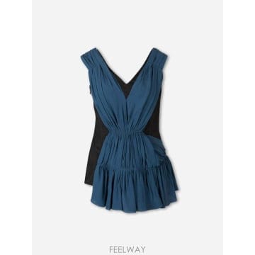 Marni 26SS Marni Marni Asymmetrical Draped ž TTMA0444Q0UTVA5300N9926SS Marni Marni Asymmetrical Draped ž TTMA0444Q0UTVA