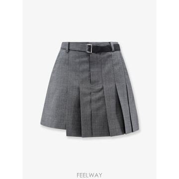 [A8] 사카이 2608573 반바지 쇼츠 팬츠 여성 2608573-301