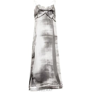 Maison Margiela 24SS �������������� Freeze Frame ��ũ Midi �巹�� S51DD0012STZ124961 TP524SS �������������� Freeze Frame ��ũ Midi �巹�� S51D