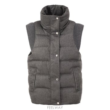 | Other Brand | 26FW Peserico Padded gilet with high �� �� lurex ��Ʈ details A026FW Peserico Padded gilet with high �� �� lurex ��Ʈ 