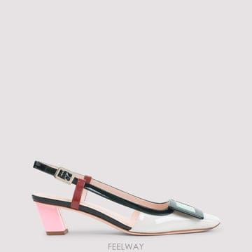 26SS 로저 비비에 Bv Lacquered Buckle 45 Pumps RVW00625601D1PSQ17 
