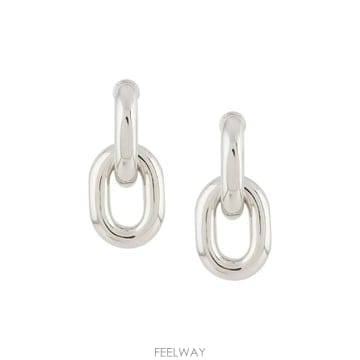 rabanne 25SS ���ڶ�� Chain earrings 20HBB0024MET083P040SILVER TP577753325SS ���ڶ�� Chain earrings 20HBB0024MET083P040SILVER