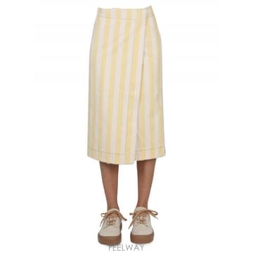 SUNNEI 22FW SUNNEI STRIPED PATTERN ��ĿƮ CRTWWSKR006DEN004EYS TP5792322FW SUNNEI STRIPED PATTERN ��ĿƮ CRTWWSKR006DEN004EY