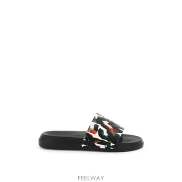 Alexander Mcqueen 23SS �˷���� ���� Rubber slides with ��Ƽ �÷� Watercolor Graphite ����23SS �˷���� ���� Rubber slides with ��Ƽ �÷� Waterc