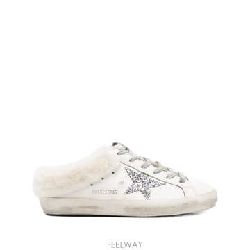 Golden Goose ��籸�� SUPER ��Ÿ SABOT ���� UPPER GLITTER ��Ÿ SHEARLING LINING GWF��籸�� SUPER ��Ÿ SABOT ���� UPPER GLITTER ��Ÿ SHEA