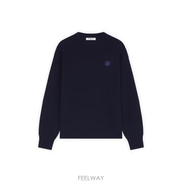 25SS Maison Kitsune 울 blend crew 넥 스웨터 LM00818KT1093P476 TP5