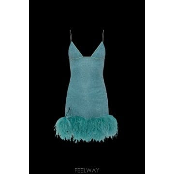 | Other Brand | 26FW OSEREE Feather �巹�� LDF257LUREXPLUMAGESEATURQUOISE TP57826FW OSEREE Feather �巹�� LDF257LUREXPLUMAGESEATURQUO