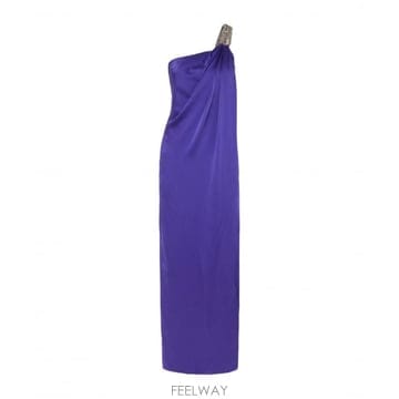 Stella McCartney 22FW ���ڶ� ��īƮ�� ���� �巹�� 6A02333AU309PURPLE TP57943330622FW ���ڶ� ��īƮ�� ���� �巹�� 6A02333AU309PURPLE TP