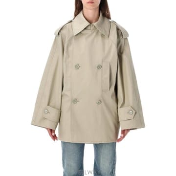 Balenciaga 26FW Balenciaga Balenciaga double breasted ��ư Ʈ��ġ ��Ʈ 26A872226FW Balenciaga Balenciaga double breasted ��ư Ʈ��ġ