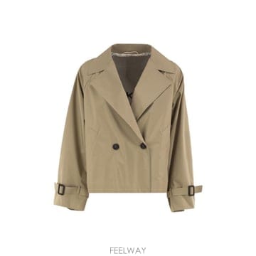 Max Mara 26FW �������� WKDBOERO   Cropped double breasted technical ���� 2626FW �������� WKDBOERO   Cropped double breasted techn