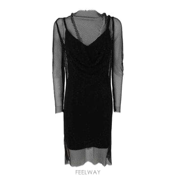 Max Mara 23FW �������� Vezzo �̴� �巹�� with strass 2382360332600000 TP57604523FW �������� Vezzo �̴� �巹�� with strass 2382360332