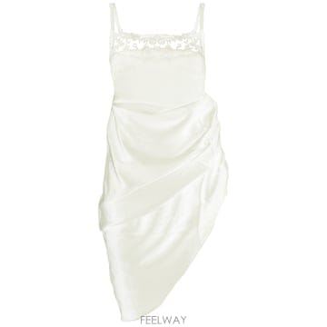 Jacquemus 24FW ��ũ���� ��ũ���� La Saudade brodee �̴� �巹�� 233DR0791495110 TP5724FW ��ũ���� ��ũ���� La Saudade brodee �̴� �巹�� 2