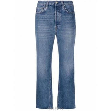 Toteme 25SS Toteme Ŭ���� �� ���� Jeans With �ΰ� Patch In ���� ���� 221235747425SS Toteme Ŭ���� �� ���� Jeans With �ΰ� Patch In ��