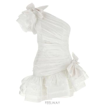 ALESSANDRA RICH 25SS �˷�����ġ Ruffle �巹�� FABX4081F45020822 TP57943318225SS �˷�����ġ Ruffle �巹�� FABX4081F45020822 TP