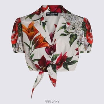 Dolce&Gabbana 25FW ��ü�ذ��ٳ� ž with floral motif F5T66THS5TQHA5PB TP57840591325FW ��ü�ذ��ٳ� ž with floral motif F5T66THS5TQHA5P