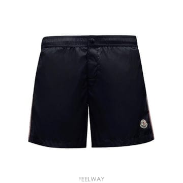 Moncler Moncler ���� trunks with tricolor detail H10912C0000453326743Moncler ���� trunks with tricolor detail H10912C000045