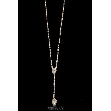 Alexander Mcqueen 26FW �˷���� ���� ����� with cubic zirconia A00024J16GS1953 TP5795326FW �˷���� ���� ����� with cubic zirconia A00024J1