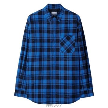 Off White 23FW Off ȭ��Ʈ üũ flannel �������� OMES003F23FAB0014800 TP5792389623FW Off ȭ��Ʈ üũ flannel �������� OMES003F23FAB001