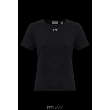 Off White 26FW Off ȭ��Ʈ Ribbed ž with embroidered �ΰ� 2FA00679T0W003 TP526FW Off ȭ��Ʈ Ribbed ž with embroidered �ΰ� 2FA006