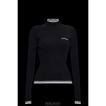 Off White 26FW Off ȭ��Ʈ Ribbed ��Ʋ�� ž 2FB00120T0W003 TP57943623326FW Off ȭ��Ʈ Ribbed ��Ʋ�� ž 2FB00120T0W003 TP5794