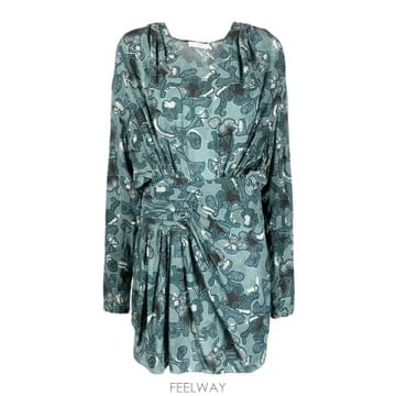 IRO 23FW IRO Iro Fontana ����Ʈ ��Ʈ �巹�� FONTANAWP33BLU40 TP57774944623FW IRO Iro Fontana ����Ʈ ��Ʈ �巹�� FONTANAWP33BLU