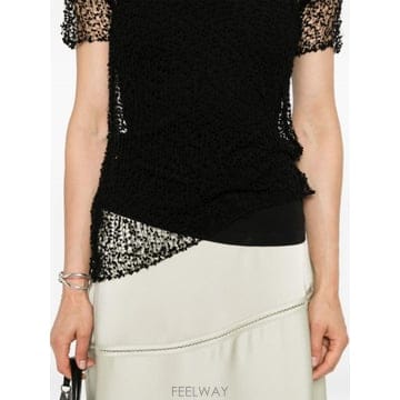 Maison Margiela 24SS �������������� Embroidery semi sheer ž S29HL0009M13007900 TP5724SS �������������� Embroidery semi sheer ž S29HL0009