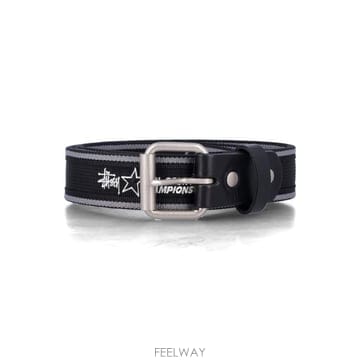 STUSSY 26SS STUSSY stussy Tri County webbing ��Ʈ 26P135206BLACK TP5726SS STUSSY stussy Tri County webbing ��Ʈ 26P135206BL