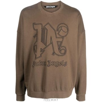 Palm Angels 23FW �ʿ����� MAGLIERIA PMBA074E23FLE0016010 TP57774940223FW �ʿ����� MAGLIERIA PMBA074E23FLE0016010 TP5777494