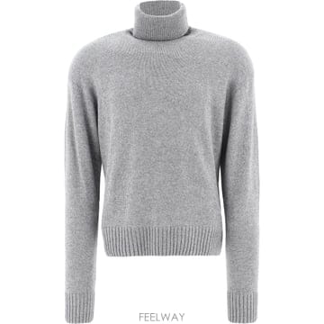 Off White 24FW Off ȭ��Ʈ Grauer Off ������ Strickrolli OMHF027F21KNI001060624FW Off ȭ��Ʈ Grauer Off ������ Strickrolli OMHF027F