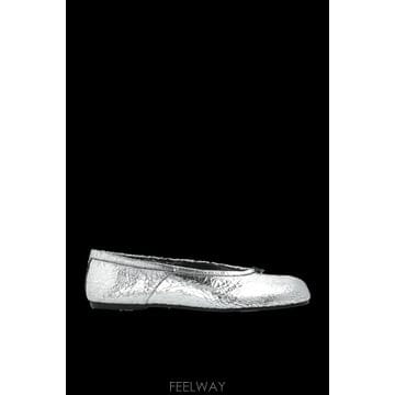 Maison Margiela �������������� Ballerina Tabi in crackled varnish S58WZ0130P5016T90�������������� Ballerina Tabi in crackled varnish S58W