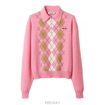 Miu Miu 26SS �̿�̿� Argyle ĳ�ù̾� ���� �� MMLB70174BSOOOF0028 TP57797333126SS �̿�̿� Argyle ĳ�ù̾� ���� �� MMLB70174BSOOOF0