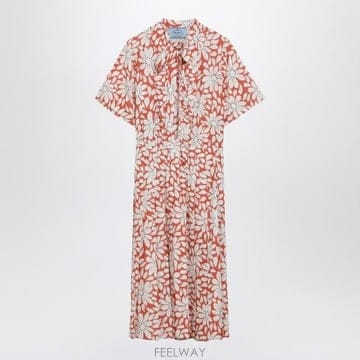 PRADA 26SS ����� Floral ����Ʈ ���� �巹�� P3R33OOO19COF0126 TP57891395526SS ����� Floral ����Ʈ ���� �巹�� P3R33OOO19COF012