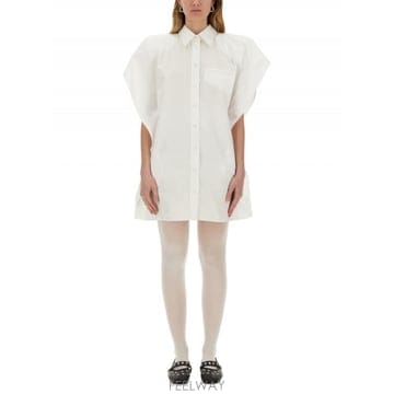 Stella McCartney 25SS ���ڶ� ��īƮ�� ���� �巹�� 6A0476 TP57790355425SS ���ڶ� ��īƮ�� ���� �巹�� 6A0476 TP577903554