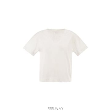 Maje 26SS ������ƽ�ʶ��� Stretch linen T ���� with V �� E26M011FTS963001 TP26SS ������ƽ�ʶ��� Stretch linen T ���� with V �� E26