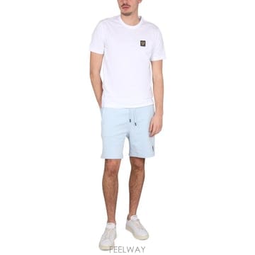 Belstaff 26SS BELSTAFF T ���� Belstaff in cotone con �ΰ� 100055WHITE TP526SS BELSTAFF T ���� Belstaff in cotone con �ΰ� 10005