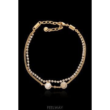 Jimmy Choo 26FW ������ Anklet AURIANKLETJIQGOLDWHITECRYSTAL TP57839592726FW ������ Anklet AURIANKLETJIQGOLDWHITECRYSTAL TP578